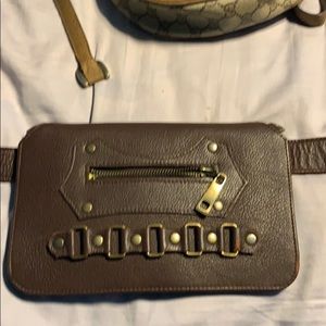 Aaneta leather fanny pack